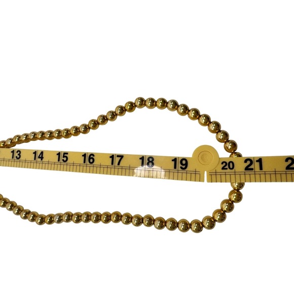 Gold Tone Beaded Handbag Strap Lobster Clasp Retro Y2K Glam Quietly Luxury - Picture 3 of 3